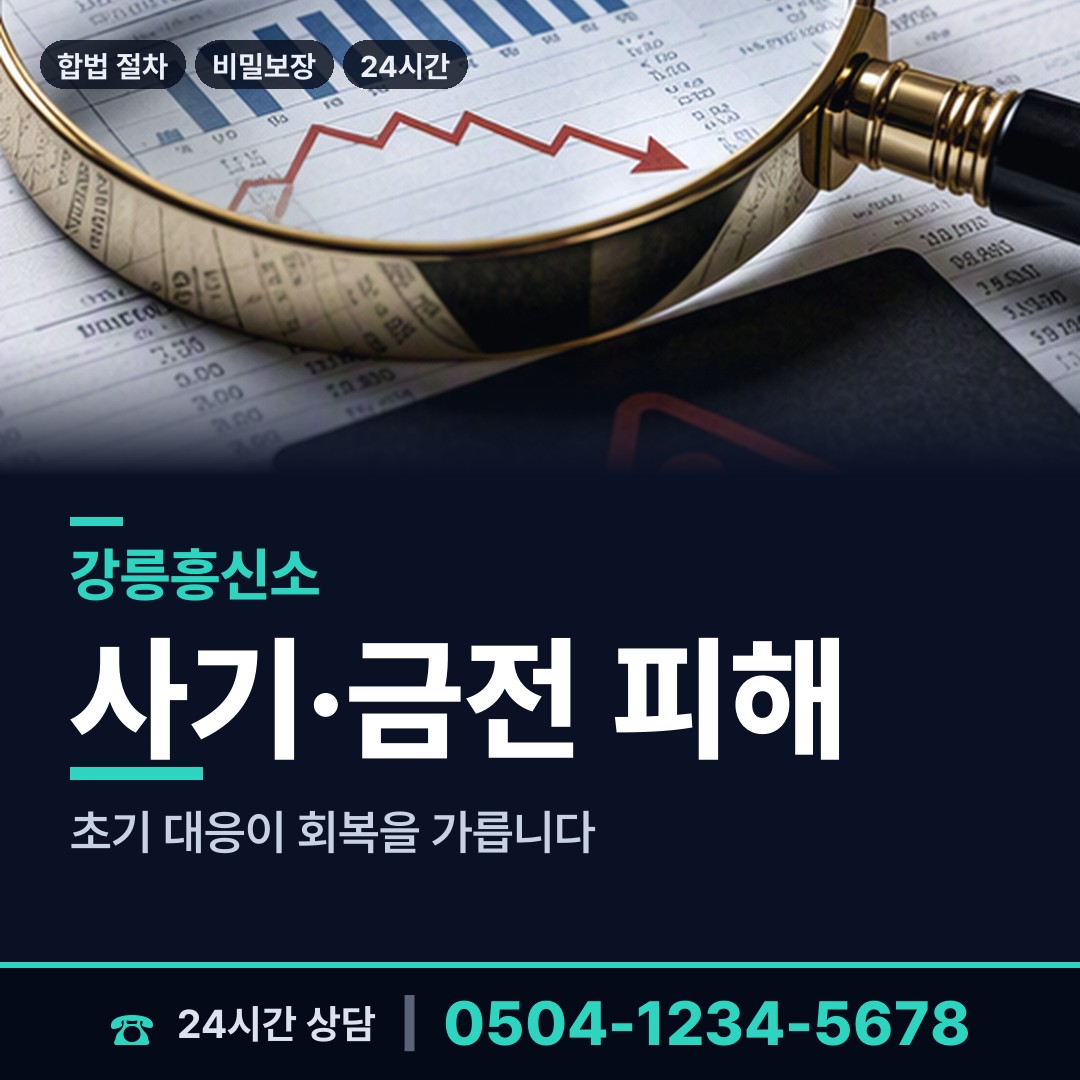 강릉 내곡동 배경조사 상담 안내